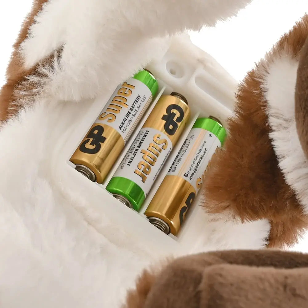 Spotted Electric Plush Horse