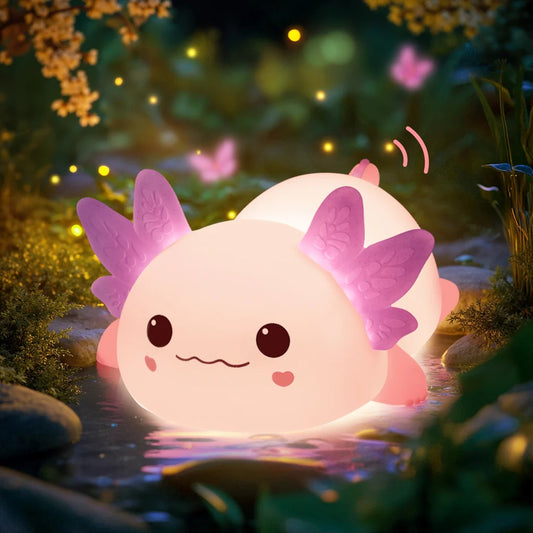 Axolotl Cute Squishy Night Light - Perfect Gift ?