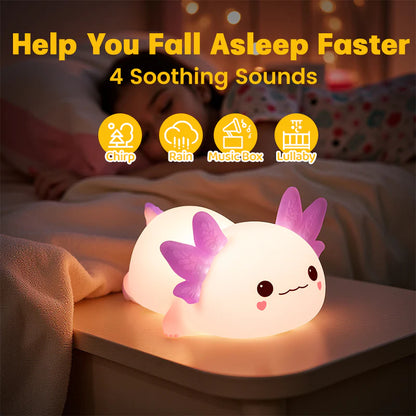 Axolotl Cute Squishy Night Light - Perfect Gift ?