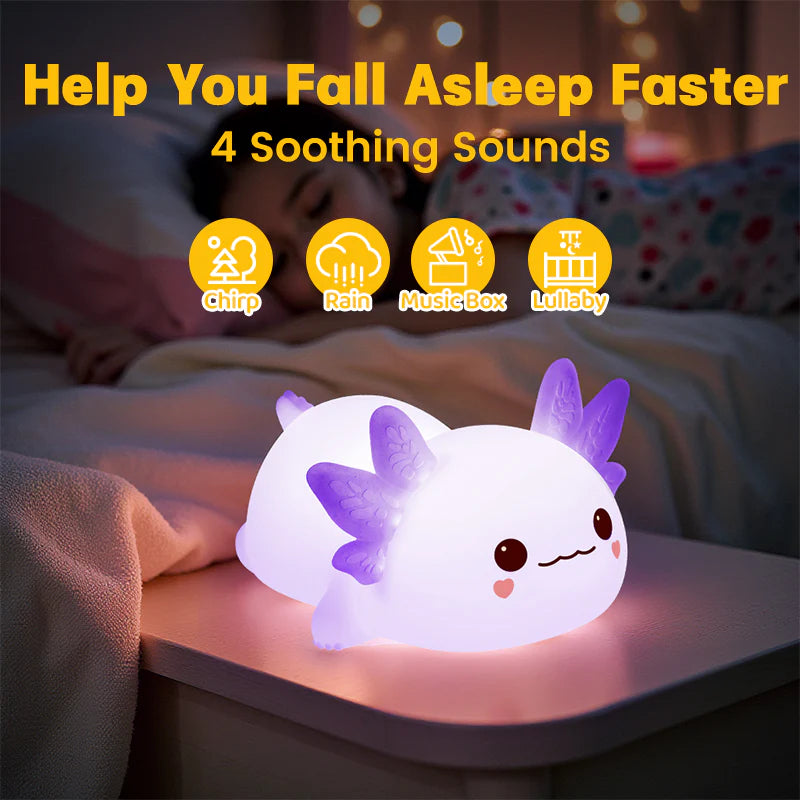 Axolotl Cute Squishy Night Light - Perfect Gift ?