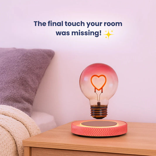 mrpumpkinligh Heart – Levitating Lamp with Heart Glow