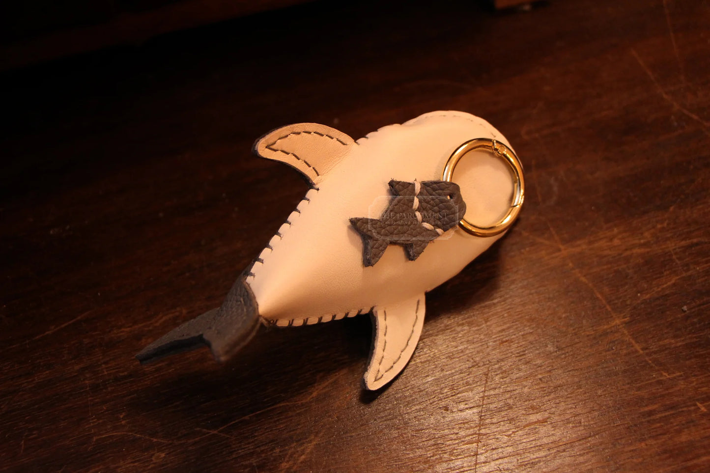 Handmade Leather Shark Coin Purse