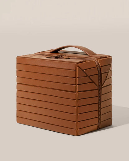 Fold-Down Traveler Makeup Organizer Accessories Bag