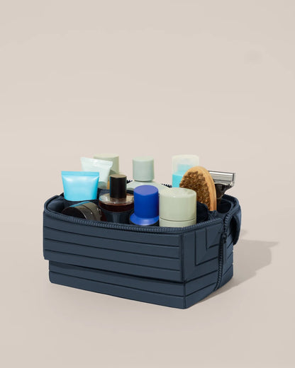 Fold-Down Traveler Makeup Organizer Accessories Bag