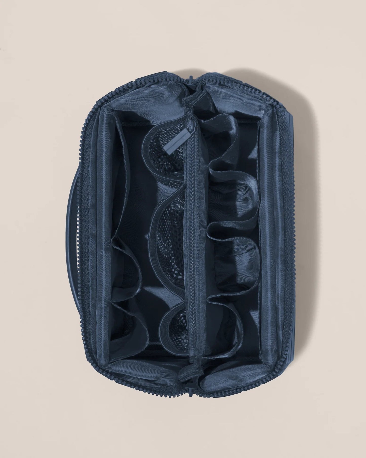 Fold-Down Traveler Makeup Organizer Accessories Bag