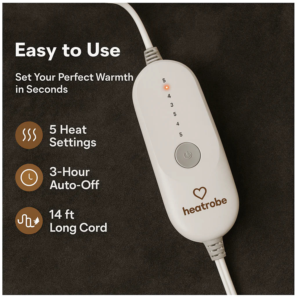 Winter electric heating robe