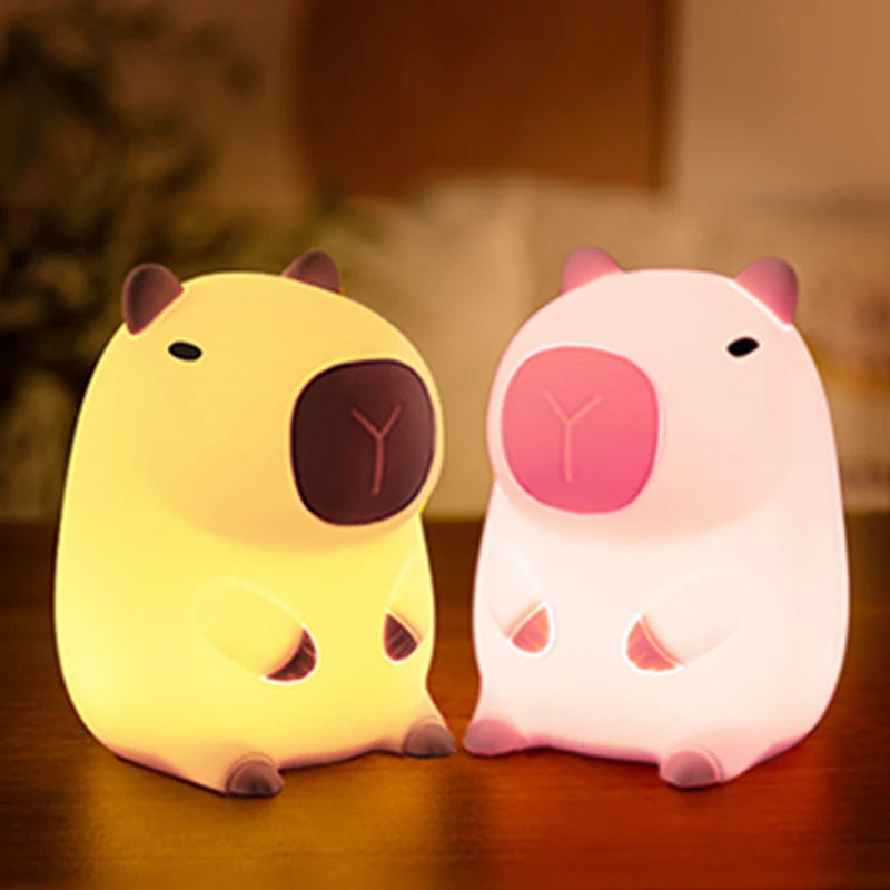 mrpumpkinligh® Capybara Squishy Night Light - Perfect Gift