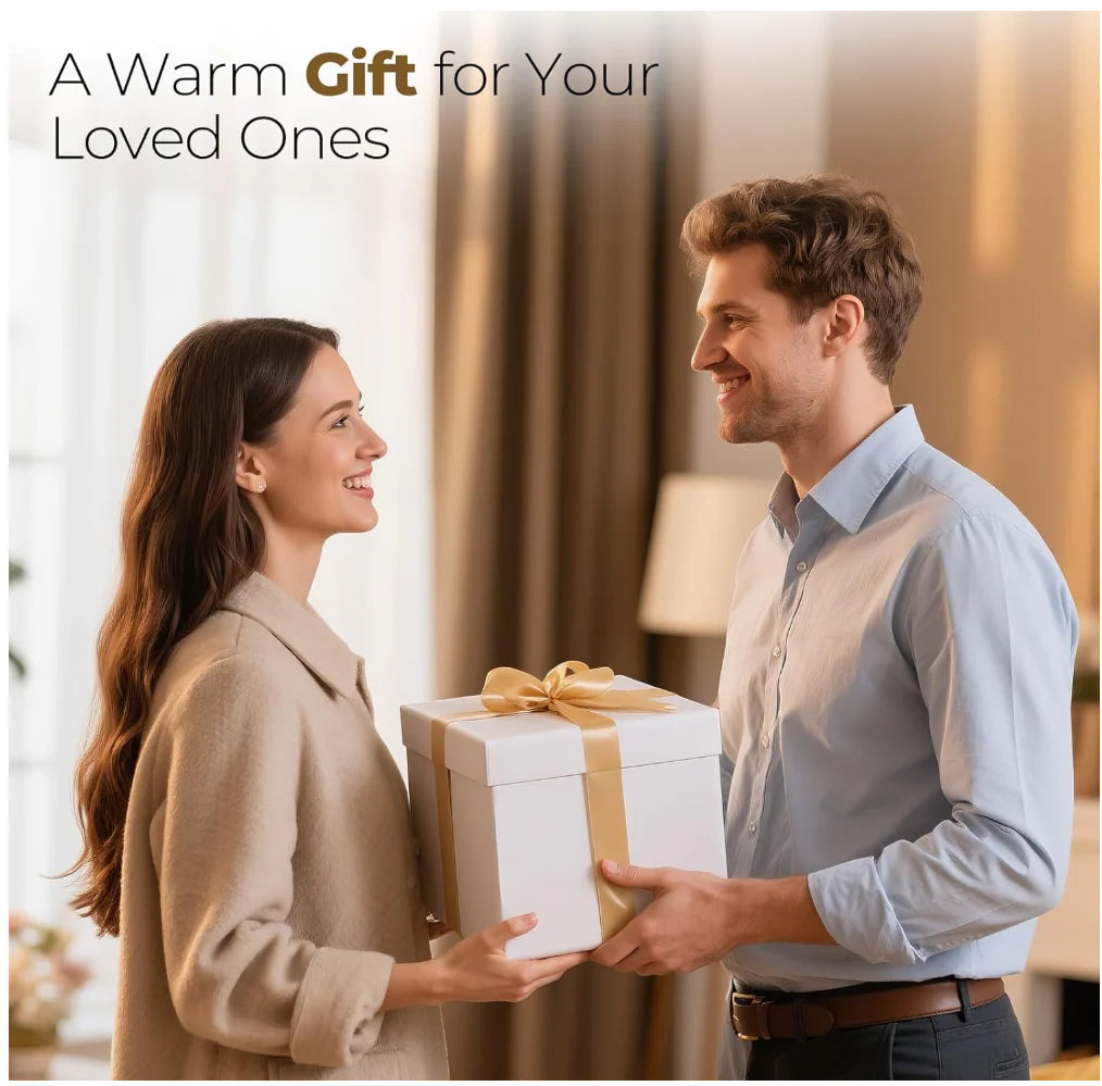 Winter electric heating robe