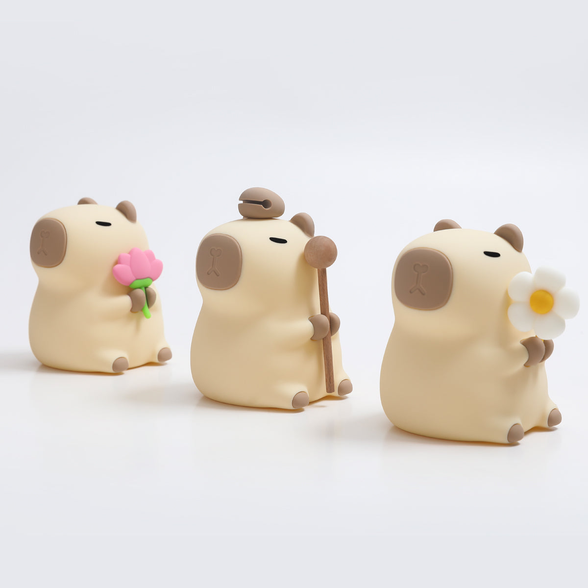 2025 Capybara Squishy Silicone Night Light - Perfect Gift for Kids and Girls